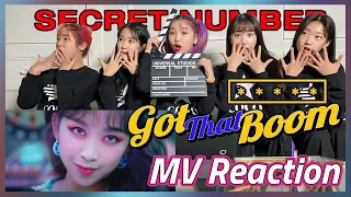 [MV Reaction] [MV] SECRET NUMBER(시크릿넘버) _ Got That Boom l KOREA MV 리액션 REACTION