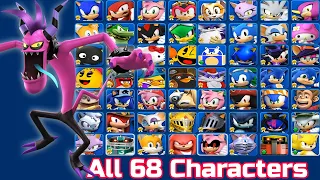 Sonic Dash - ZAZZ Unlocked vs All Bosses Zazz Eggman - All 68 Characters Unlocked Gameplay