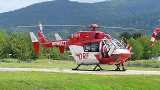 DRF Luftrettung - Landung Christoph 53 - BK 117 - D-HTTT - Uniklinik Heidelberg