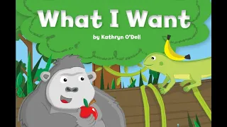 What I want - Что я хочу? - урок английского языка для детей