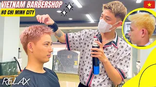 ASMR - VIETNAM HAIRCUT - Cut, wash & style for just $3.9 - Haircut sounds to help you sleep