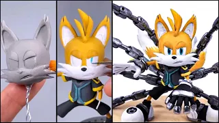 How to make Tails Nine with Clay / Sonic Prime [kiArt]