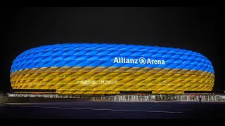 RELAXING DRIVE TO ALLIANZ ARENA, THE HOME OF BAYERN MUNICH #4K