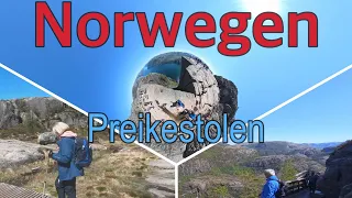 Der Süden  - Teil 3 🇧🇻 Begleitet uns zu einer  Wanderung zum Preikestolen... Norwegen