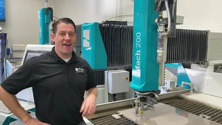 Take a look behind the doors of Flow Waterjet's Customer Technology Center - LIVE Waterjet Cutting!