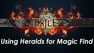 Path of Exile - using Heralds for Magic Find