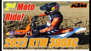 2023 KTM 300XC Review 2nd Moto Ride