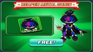 Sonic Forces Mobile - Free Reaper Metal Sonic Cards Halloween Event Android Gameplay 3D