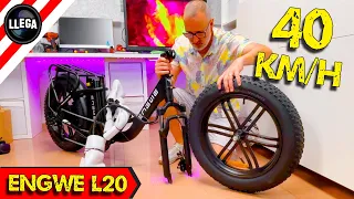 ALUCINANTE!! Bicicleta Electrica ENGWE L20 | Unboxing en Español