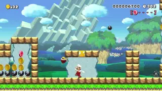 Super Mario Maker Levels: "Key Coins in the Enemy Base"