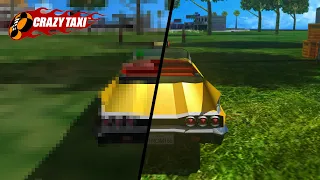 Crazy Taxi 3: High Roller | 4K Extreme Graphics Raytracing Mod + AI Upscaled Textures Gameplay
