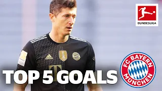 Robert Lewandowski - Top 5 Goals (All Time) • FC Bayern München