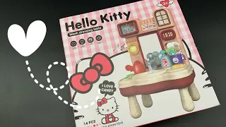 8 Minutes Satisfying with Unboxing Hello Kitty Sink Playset | ASMR (no music)