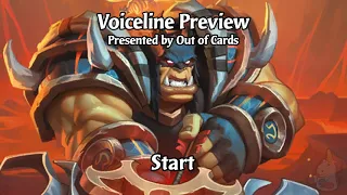 Flamewalker Rexxar Voicelines Preview