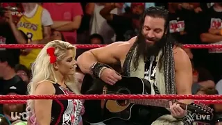 Alexa bliss wanna walk with Elias ||Raw live 3september 2018