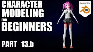 Blender Tutorial — Character Modeling Part 13b [Teeth]