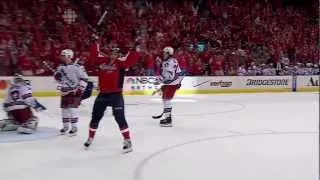 Mike Green Game Winning Goal! Game 4 Rangers @ Caps