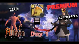 Zero to Premium 2024 | Infernal Scythe | Day 1 | Albion Online