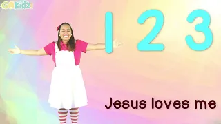 One, Two, Three Jesus Loves Me | Kids Song | Happy Songs