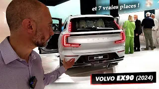 Nouveau VOLVO EX90 2024 Le luxe en 7 places