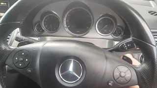 Mercedes Benz e class service light reset