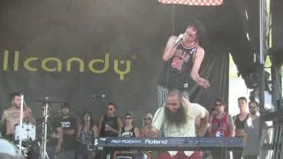 Foxy Shazam @ Warped Tour- "Unstoppable" (HD) Live in Montreal 7-16-2011