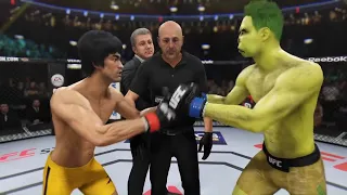 Bruce Lee vs. The Grinch (EA sports UFC 3)