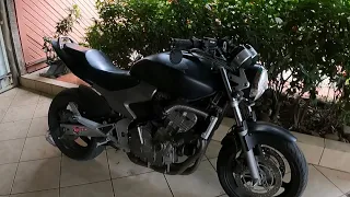 Levando a Hornet carburada pra revisão (motovlog)