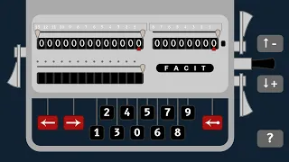 Mechanical Calculator Facit C1-13 [eng subs]