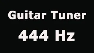 Guitar Tuning at 444Hz