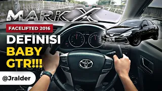 MOBIL GAGAL TAKSI SUARA KAYAK GTR! POV Review 2012 Toyota Mark X