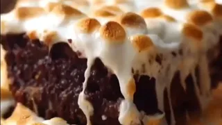 How to make Caramel s’mores Brownies.