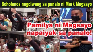 Boholanos nagcelebrate sa panalo ni Mark Magsayo! Pamilya ni Magsayo napaiyak sa panalo!