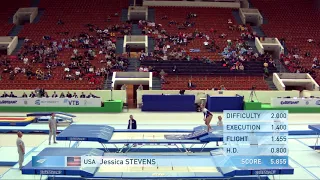 STEVENS Jessica (USA) - 2018 Trampoline Worlds, St. Petersburg (RUS) - Qualification Trampoline R2