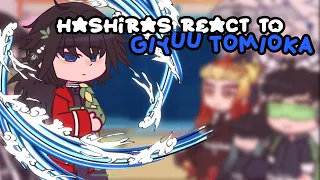 Hashiras react to Giyuu Tomioka || Full video!!! || Copyright and stuff || SANEGIYUU!!!!