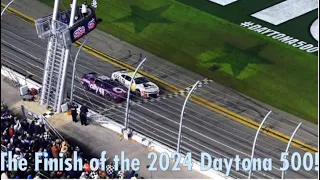 2024 Daytona 500 Finish