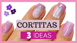 Diseños de Uñas Cortas 2024 BONITAS y FÁCILES/ Ideas para decorar uñas Tendencias/short nails 2024