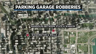 Robber targets people at Loop parking garages