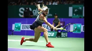 2017 WTA Finals Round Robin Day 4 | Shot of the Day | Caroline Wozniacki