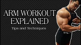 Full arm workout explained | tips and Techniques