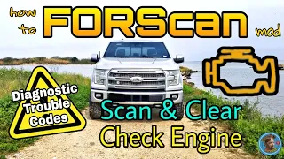 Forscan  ford f150 DTC check engine