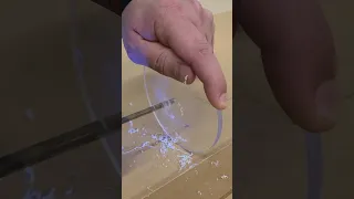 how to drill acrylic by hand without xhipping