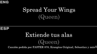 Spread Your Wings (Queen) — Lyrics/Letra en Español e Inglés