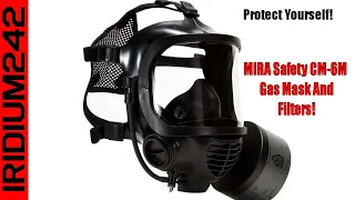 Protect Yourself: MIRA Safety CM 6M Gas Mask and Filters - Nuclear, Pandemic & CBRN
