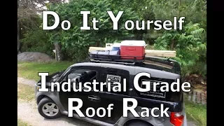 Heavy Duty Modular DIY Roof Rack, Versatile and super easy to make