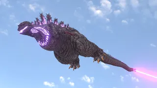 Cursed Flying Shin Godzilla Animations