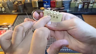 Decoding a master lock combination (127)