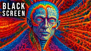 DMT Frequencies | Deep Hypnotic State To Activate Your Pineal Gland | Black Screen Trance Music