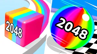 Ball Run 2048 | Jelly Run 2048 - All Level Gameplay Android,iOS - NEW APK BIG UPDATE