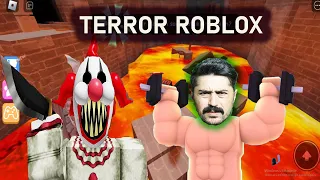 Korkunç Palyaço Kovaladı  Roblox Escape The Carnival of Terror Obby! Wolki Games